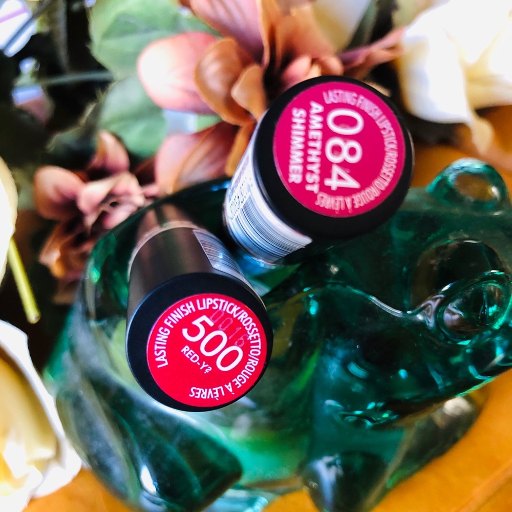 Rimmel London lipstick.
